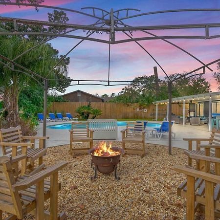 The Flip Flop Stop - Private Heated Pool, Pool House, Backyard Oasis And Game Room Panama City Beach Zewnętrze zdjęcie