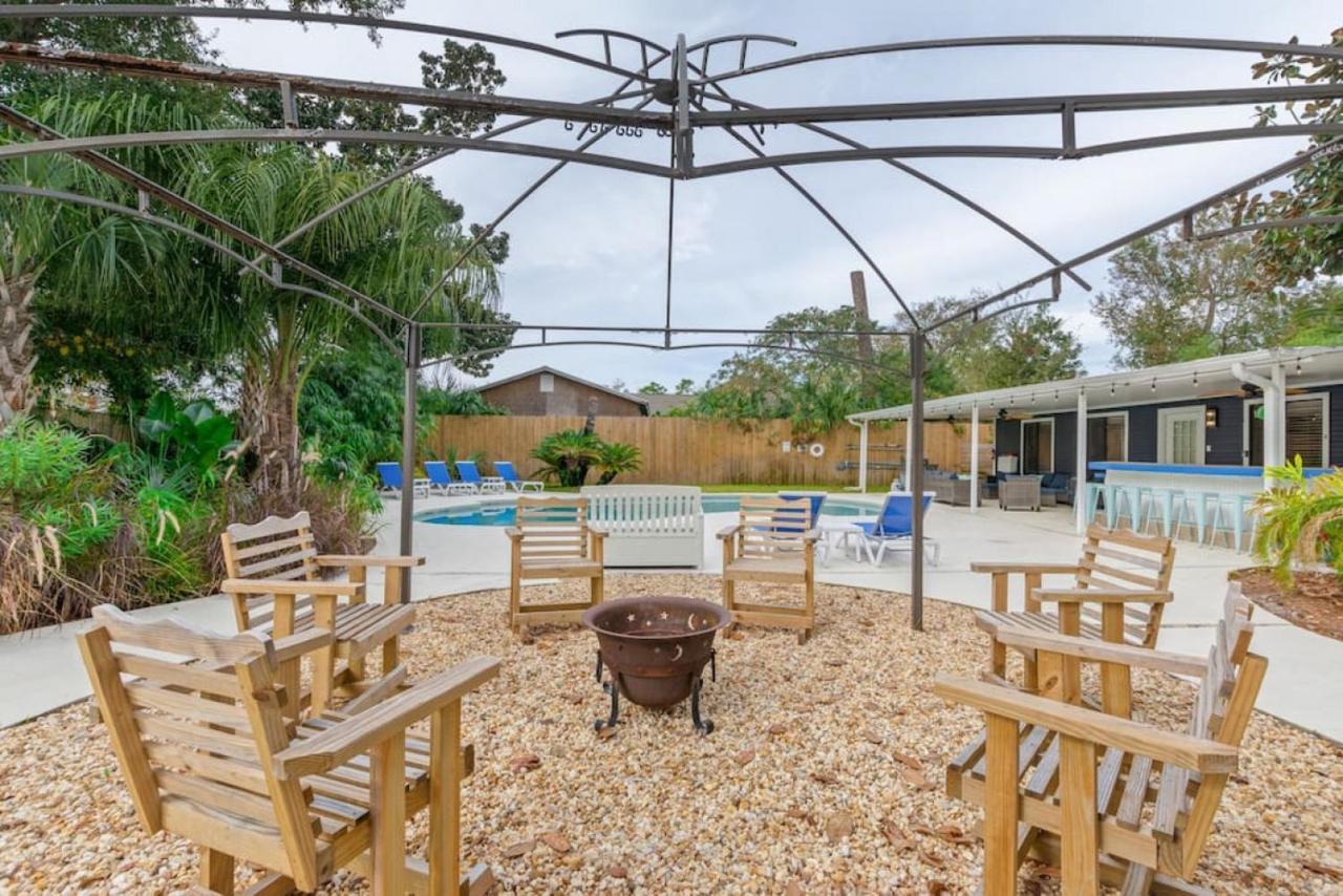 The Flip Flop Stop - Private Heated Pool, Pool House, Backyard Oasis And Game Room Panama City Beach Zewnętrze zdjęcie