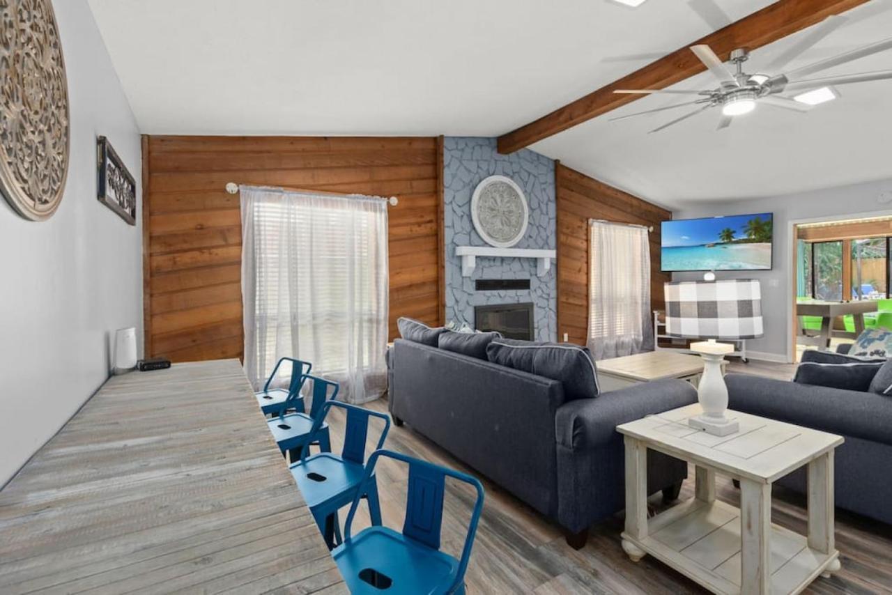 The Flip Flop Stop - Private Heated Pool, Pool House, Backyard Oasis And Game Room Panama City Beach Zewnętrze zdjęcie