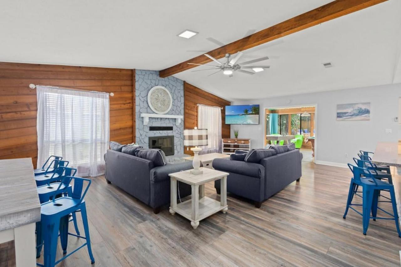 The Flip Flop Stop - Private Heated Pool, Pool House, Backyard Oasis And Game Room Panama City Beach Zewnętrze zdjęcie