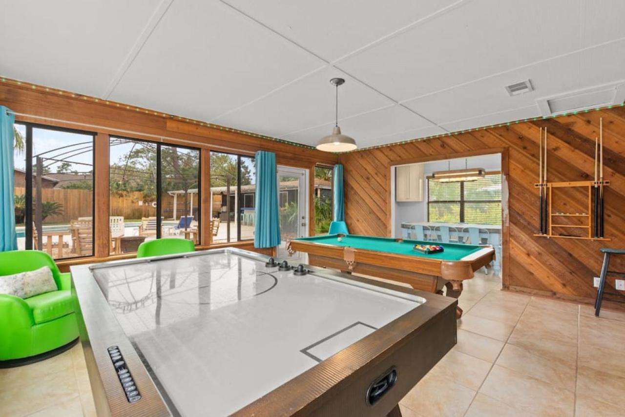 The Flip Flop Stop - Private Heated Pool, Pool House, Backyard Oasis And Game Room Panama City Beach Zewnętrze zdjęcie